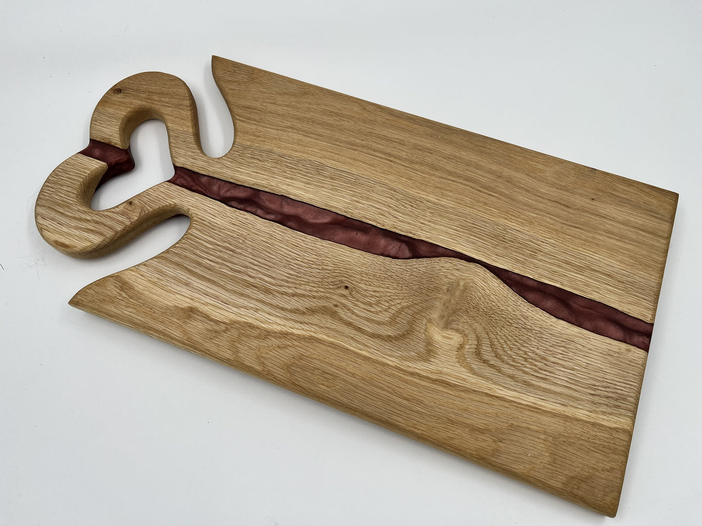 Heart Handle Resin charcuterie Board
