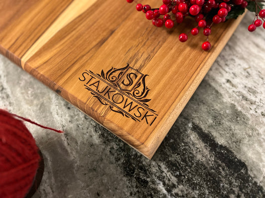 The Royal Design, Signature Teak Cutting Board