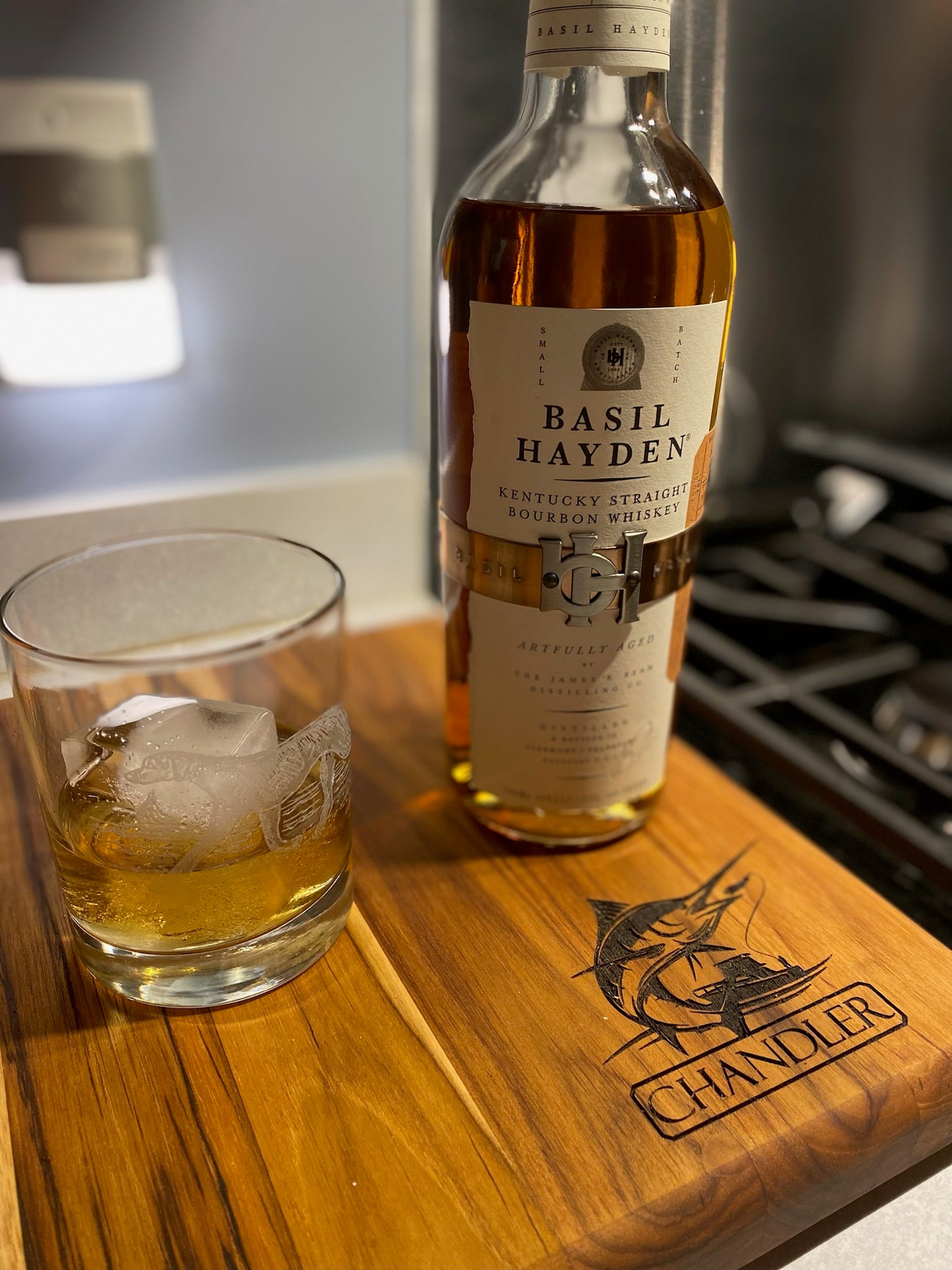 Get Your Design on our Signature Teak Cutting Board